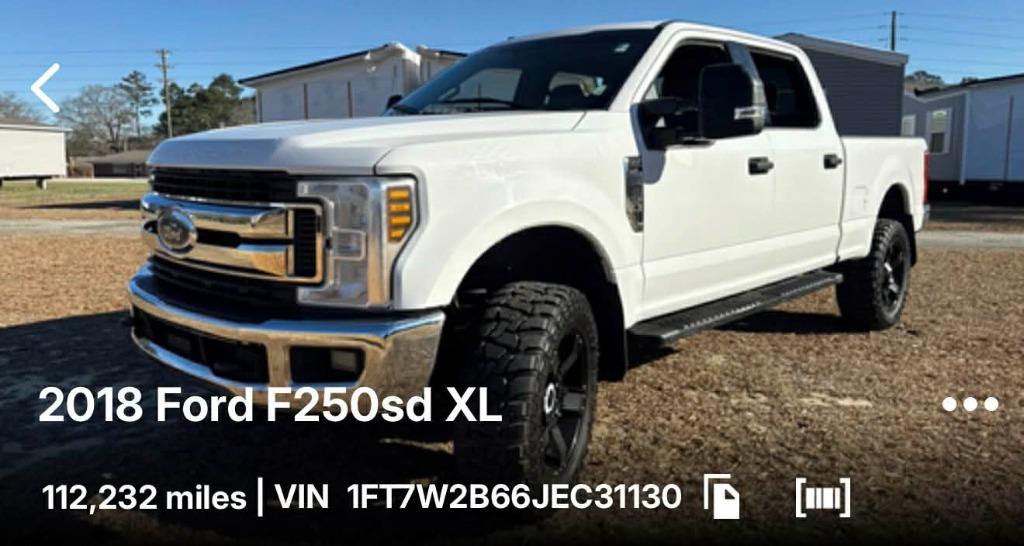 2018 Ford F-250 Super Duty XLT